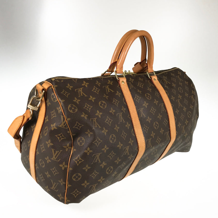 LOUIS VUITTON Monogram Keepall Bandouliere 50 M41416 Boston bag