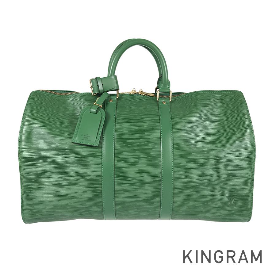 LOUIS VUITTON Epi Keepall 45 M42974 Boston bag