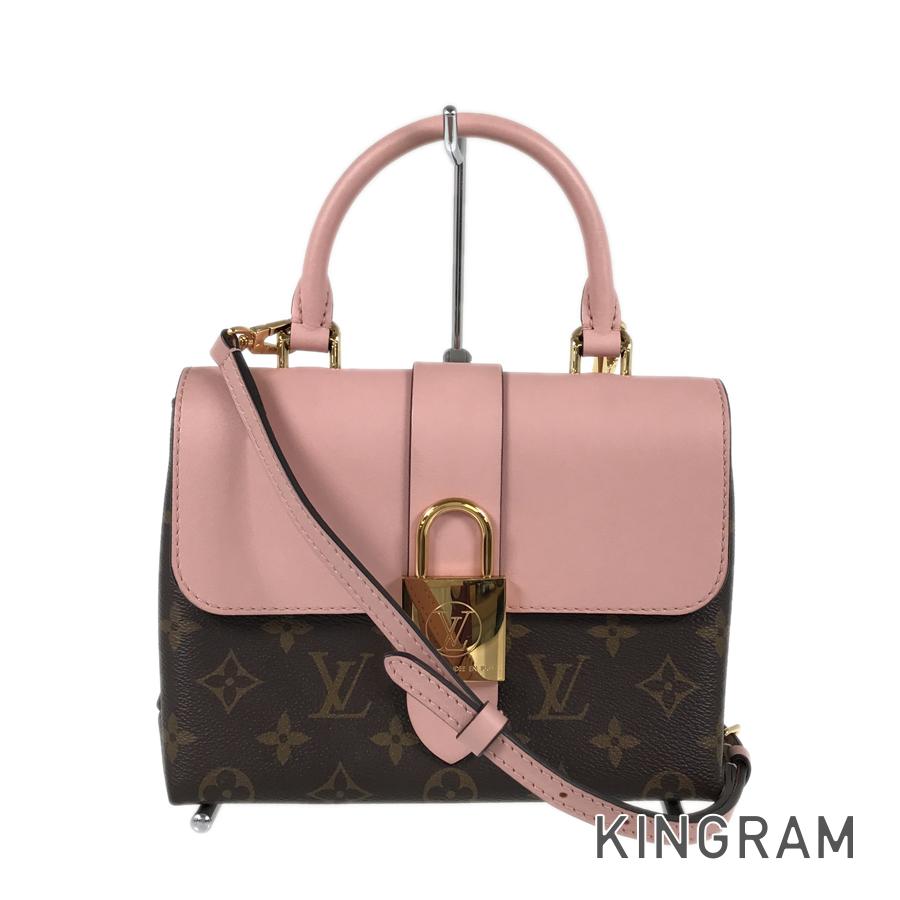 LOUIS VUITTON Monogram Locky BB M44080 Hand bag