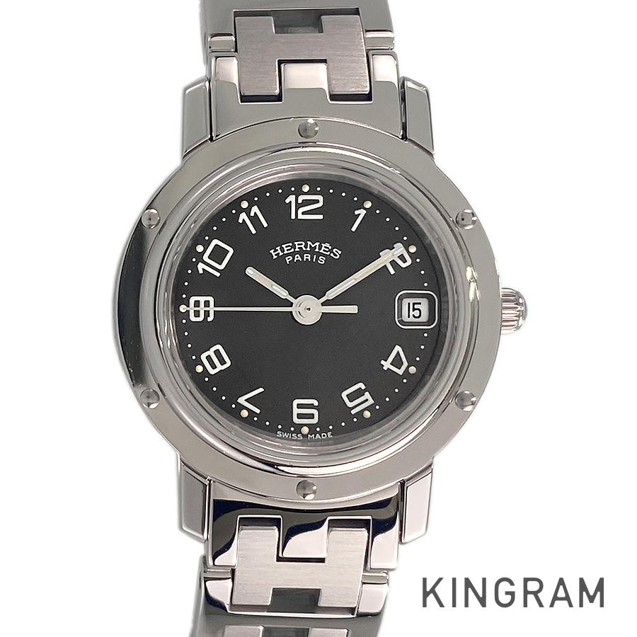 HERMES Clipper Battery replaced, exterior finishedquartz Women's Watches
