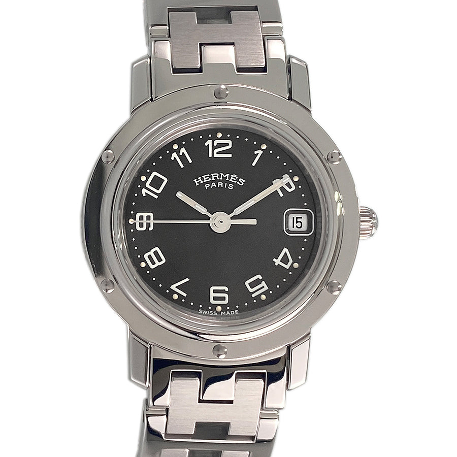 HERMES Clipper Battery replaced, exterior finishedquartz Women's Watches