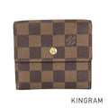 LOUIS VUITTON Damier Portefeuille Elise N61654 Bifold wallet