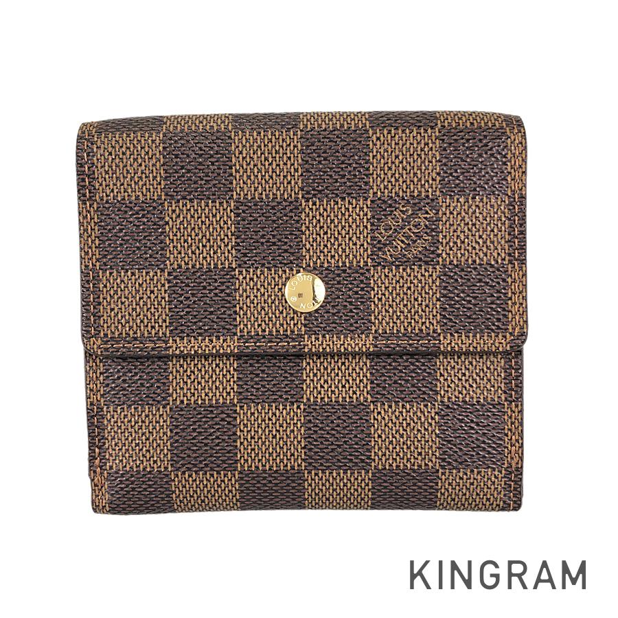 LOUIS VUITTON Damier Portefeuille Elise N61654 Bifold wallet