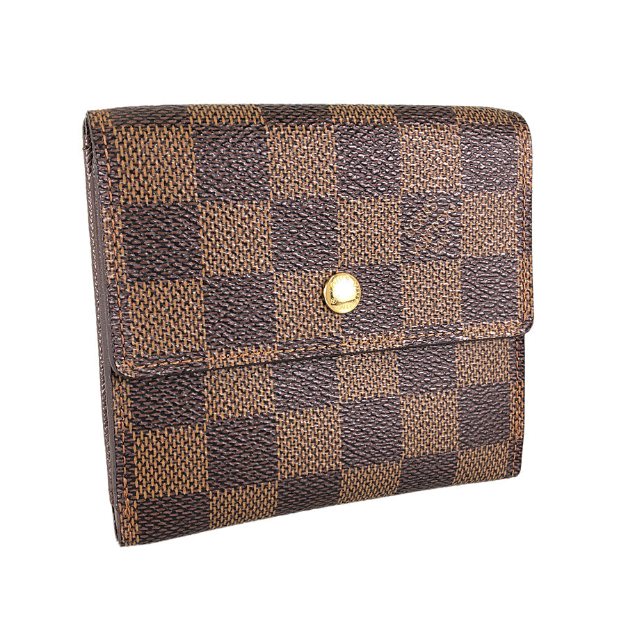 LOUIS VUITTON Damier Portefeuille Elise N61654 Bifold wallet
