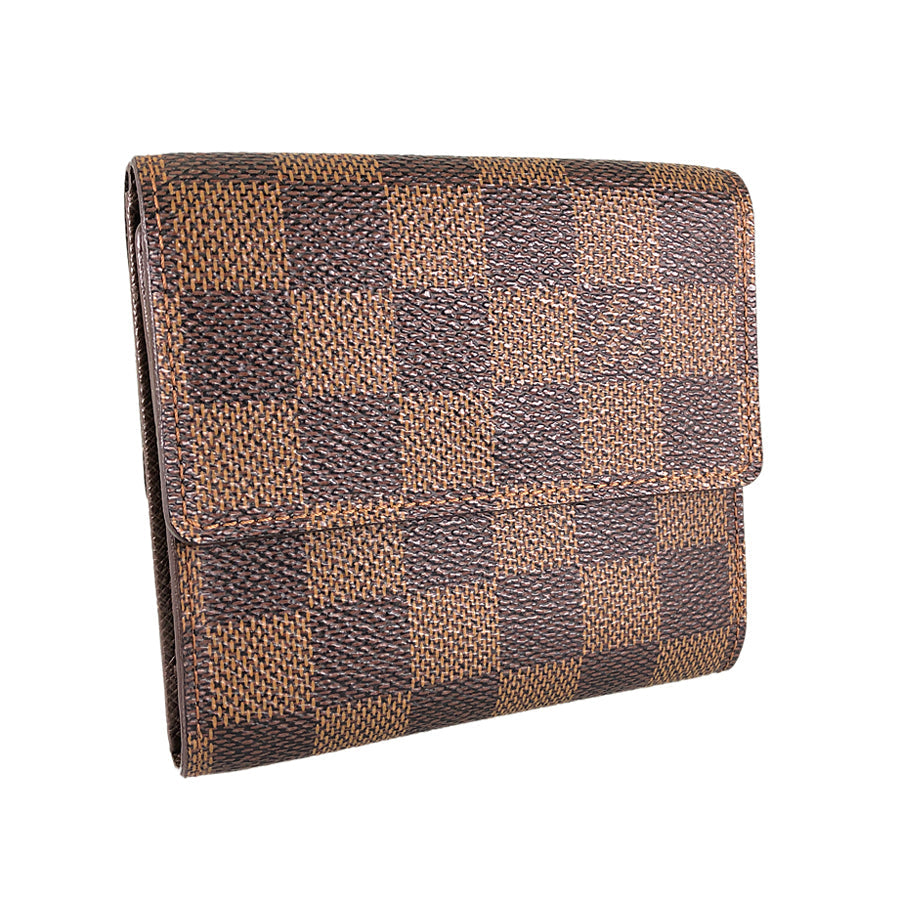LOUIS VUITTON Damier Portefeuille Elise N61654 Bifold wallet