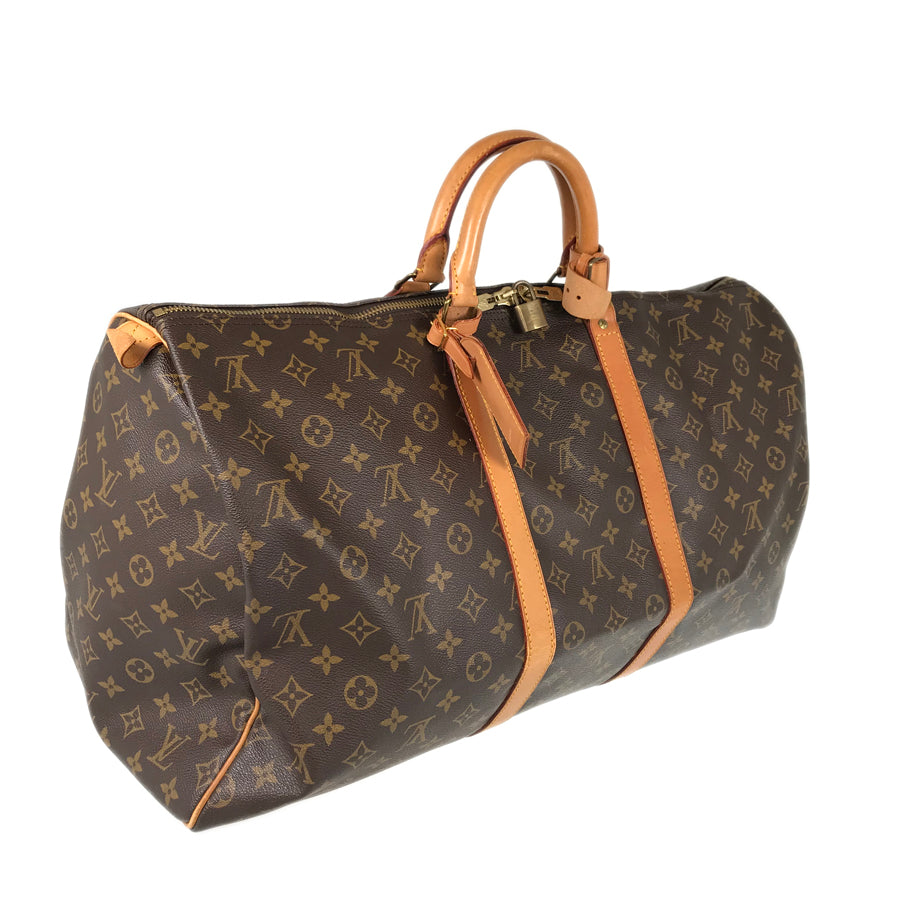 LOUIS VUITTON Monogram Keepall 55 M41424 Boston bag