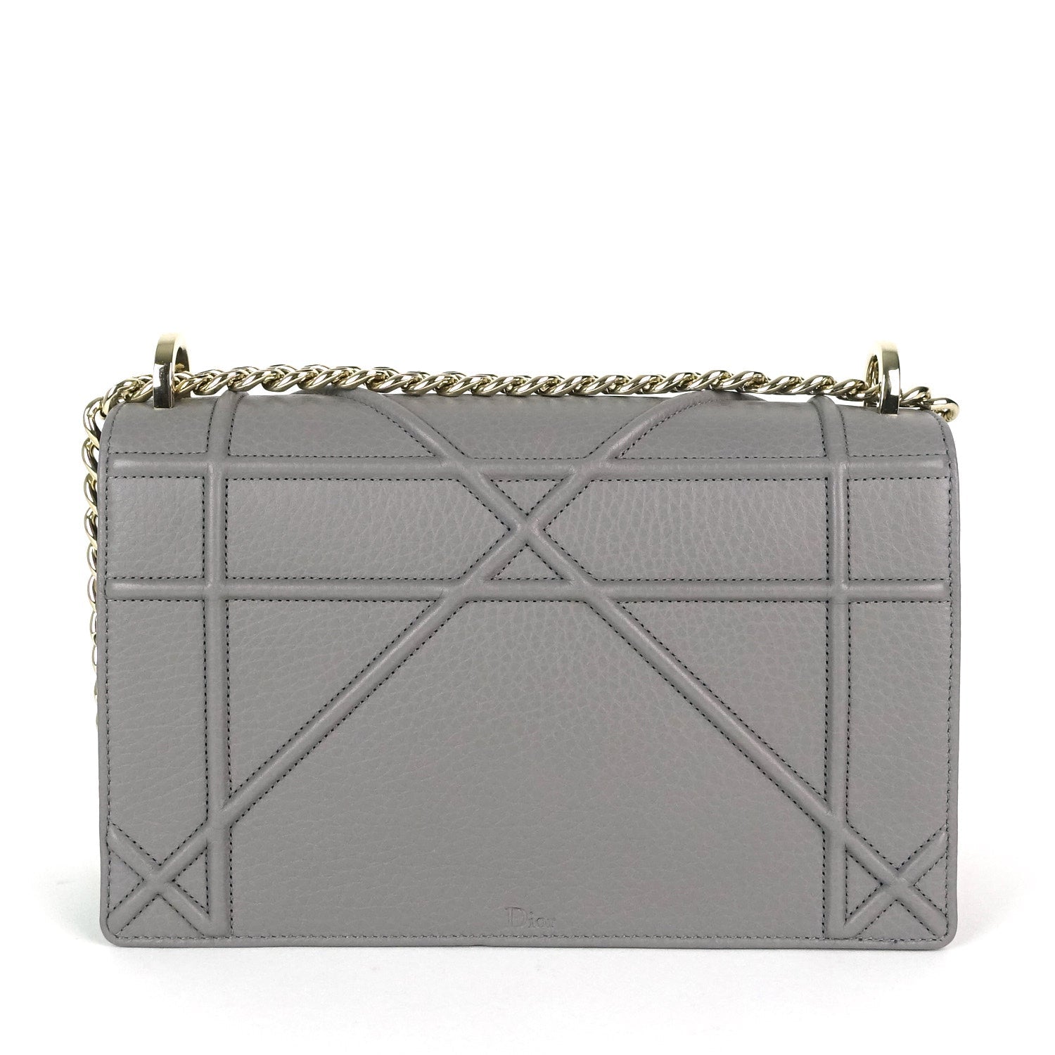 Diorama Grained Calf Leather Medium Bag