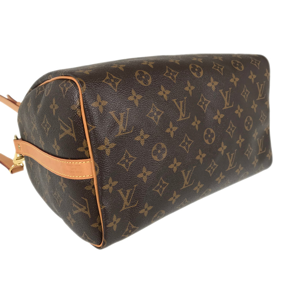 LOUIS VUITTON Monogram Speedy 30 Bundriere 2WAY Shoulder Handbag