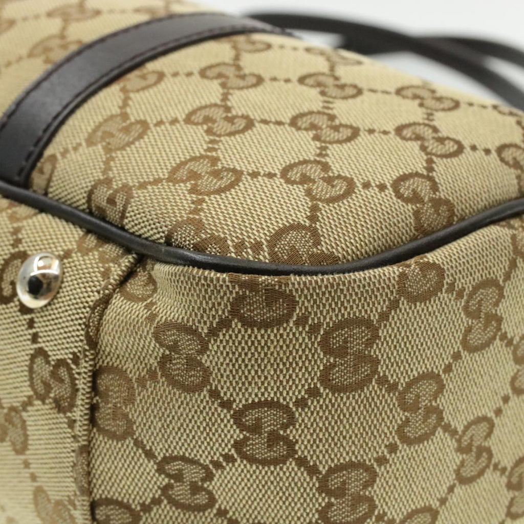 GUCCI Interlocking GG Canvas Tote Bag Beige  pg1427
