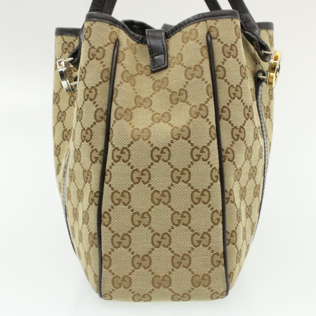 GUCCI Interlocking GG Canvas Tote Bag Beige  pg1427