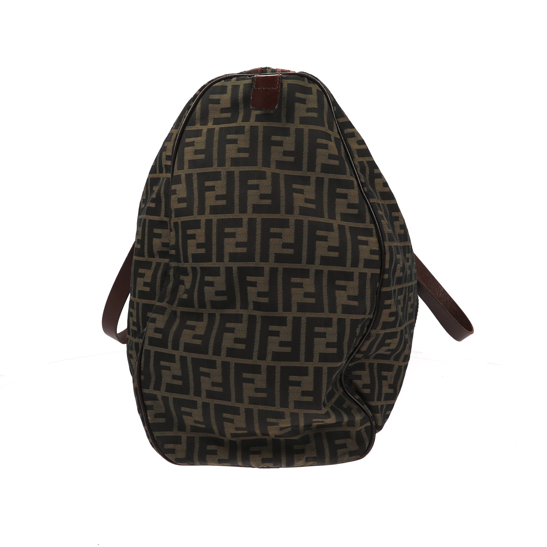 FENDI Travel bag in Brown Fabric