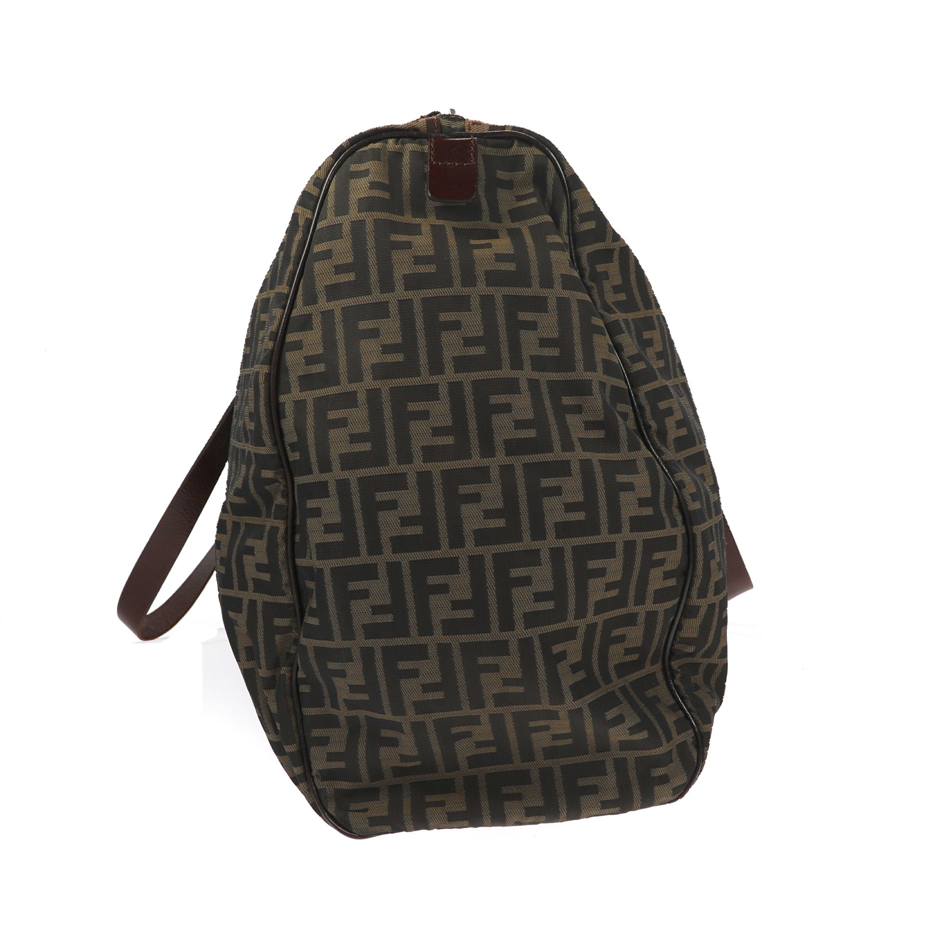 FENDI Travel bag in Brown Fabric
