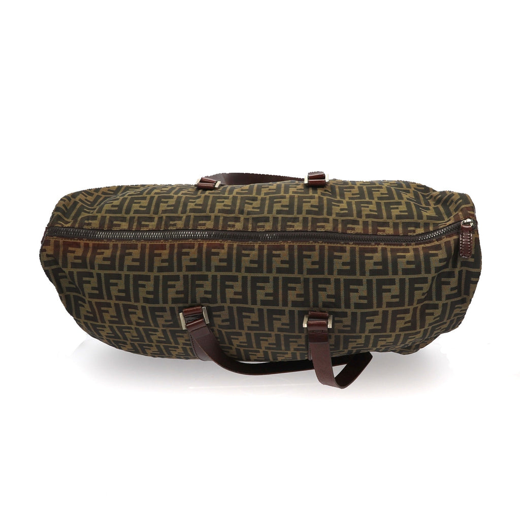 FENDI Travel bag in Brown Fabric