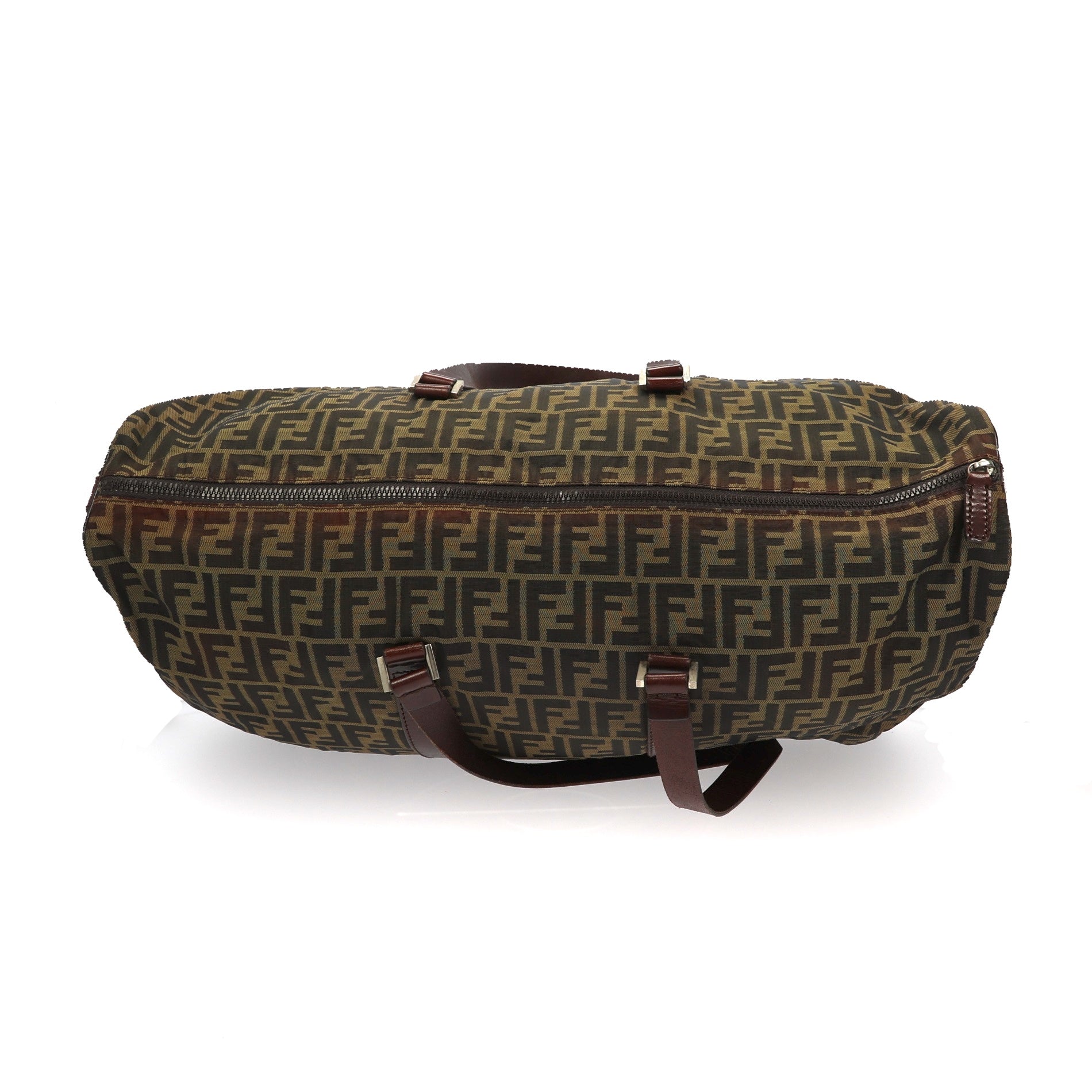 FENDI Travel bag in Brown Fabric
