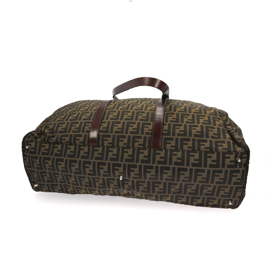 FENDI Travel bag in Brown Fabric