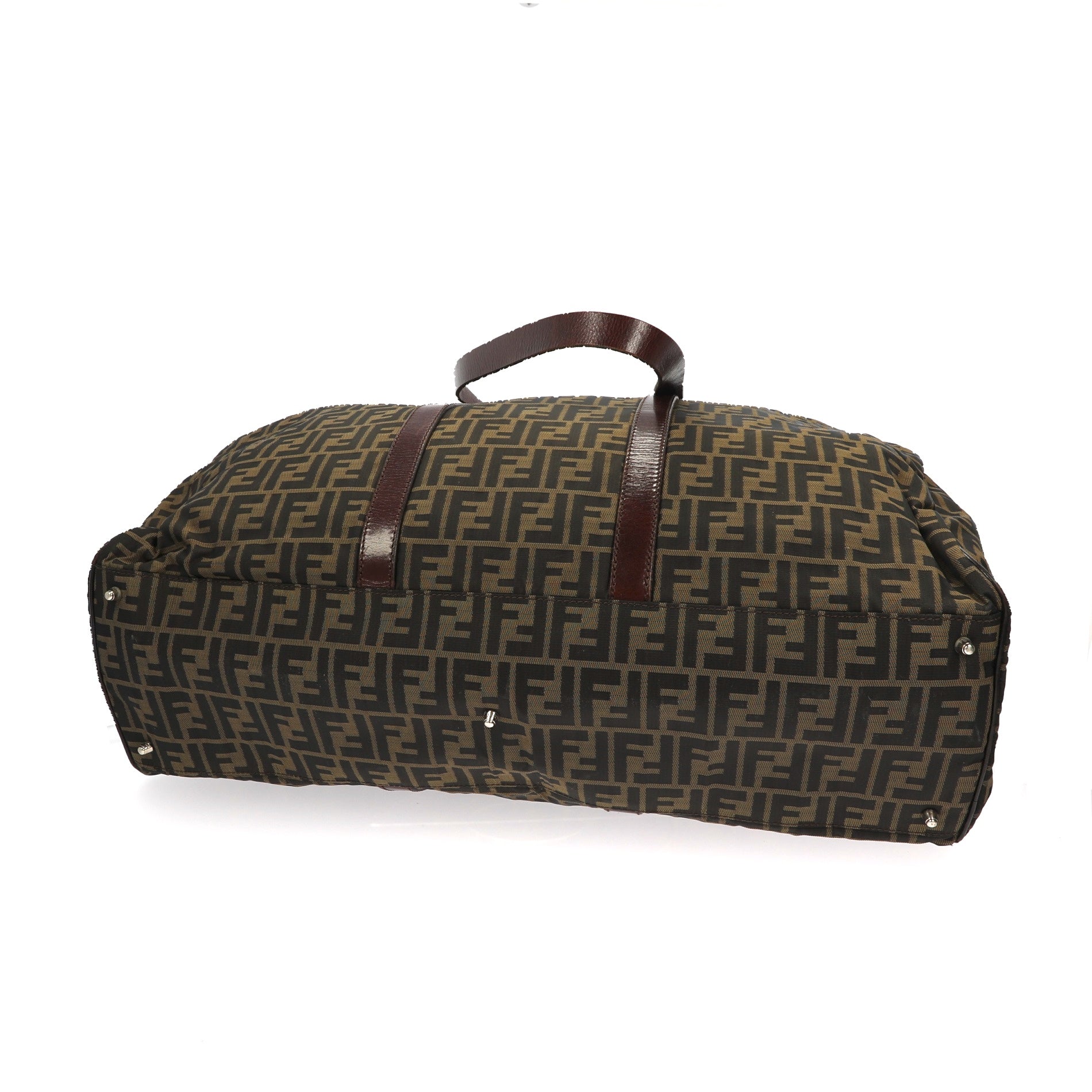 FENDI Travel bag in Brown Fabric