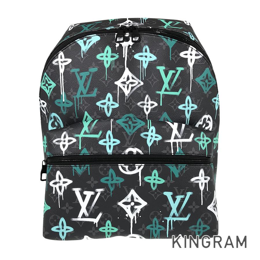 LOUIS VUITTON Monogram Eclipse Discovery Backpack PM M21395 Backpack