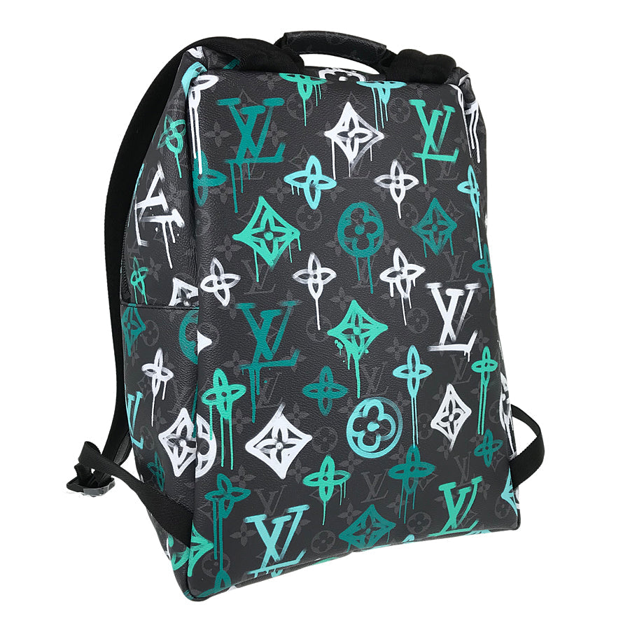 LOUIS VUITTON Monogram Eclipse Discovery Backpack PM M21395 Backpack
