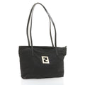 FENDI Zucca Canvas Tote Bag Black  rd1651