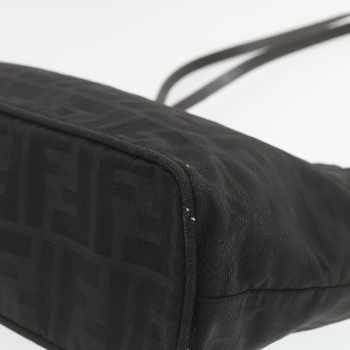 FENDI Zucca Canvas Tote Bag Black  rd1651