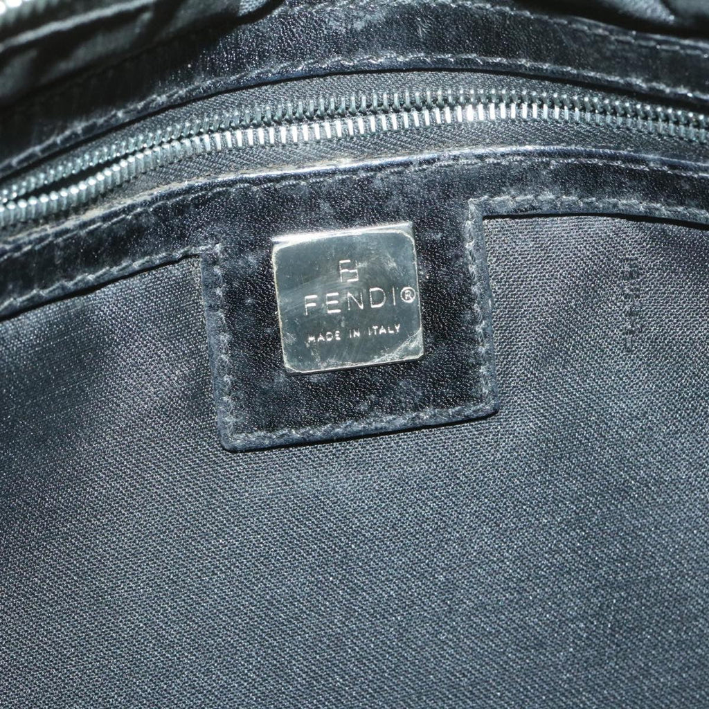 FENDI Zucca Canvas Tote Bag Black  rd1651