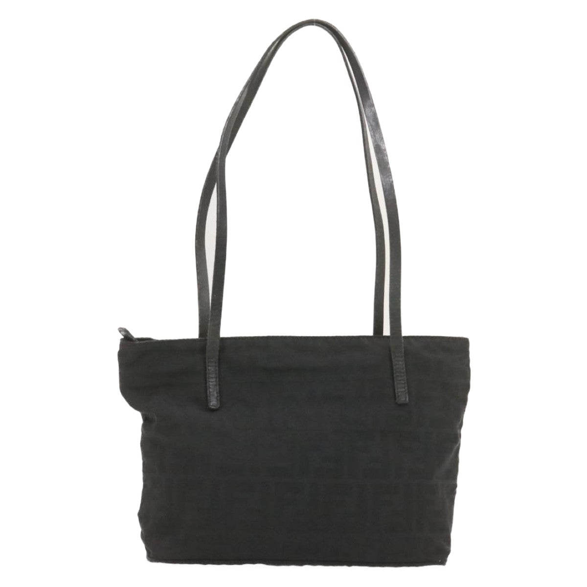 FENDI Zucca Canvas Tote Bag Black  rd1651