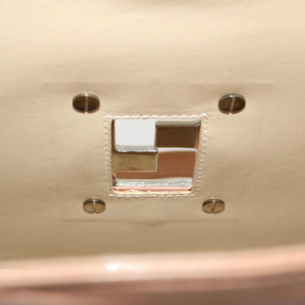 FENDI Tote Bag Leather 2way Pink  rd2065