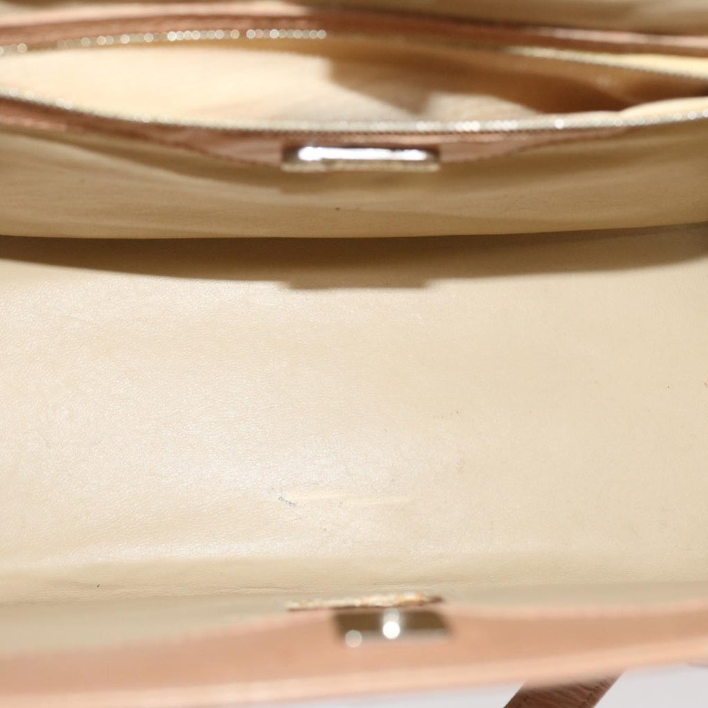FENDI Tote Bag Leather 2way Pink  rd2065