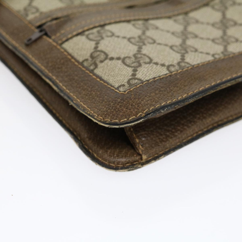 GUCCI GG Canvas Web Sherry Line Shoulder Bag Beige Red Green  rd2223