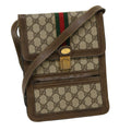 GUCCI GG Canvas Web Sherry Line Shoulder Bag Beige Red Green  rd2223