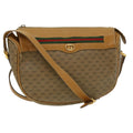 GUCCI Micro GG Canvas Shoulder Bag Brown 001580918  rd2931