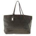 FENDI Tote Bag Leather Brown  rd4683
