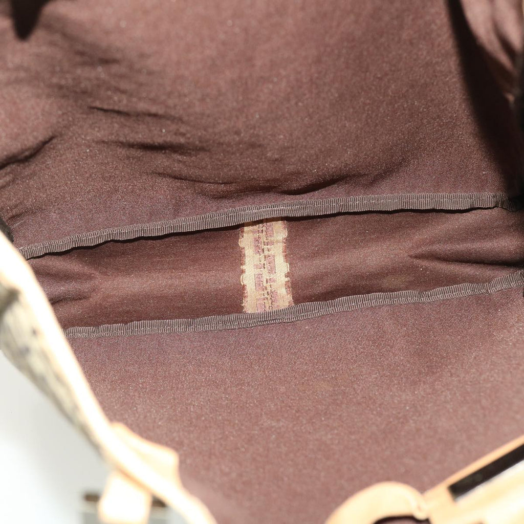 FENDI Zucchino Canvas Tote Bag Beige 3677/8BH006028  rd4733