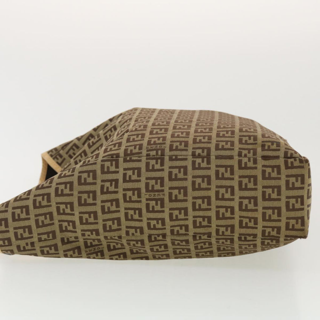 FENDI Zucchino Canvas Tote Bag Beige 3677/8BH006028  rd4733