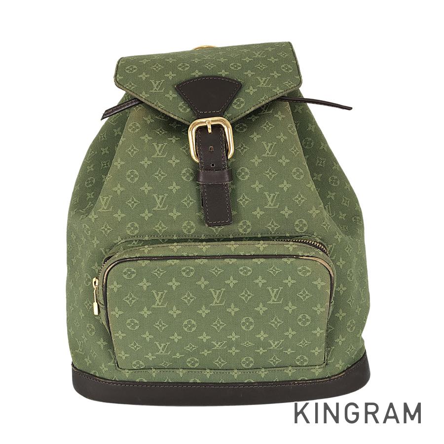 LOUIS VUITTON Monogram Mini Montsouris GM Backpack Backpack