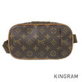 LOUIS VUITTON Monogram Pochette Gange Waist pouch
