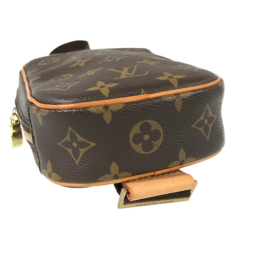 LOUIS VUITTON Monogram Pochette Gange Waist pouch