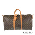 LOUIS VUITTON Monogram keepall55 Boston bag
