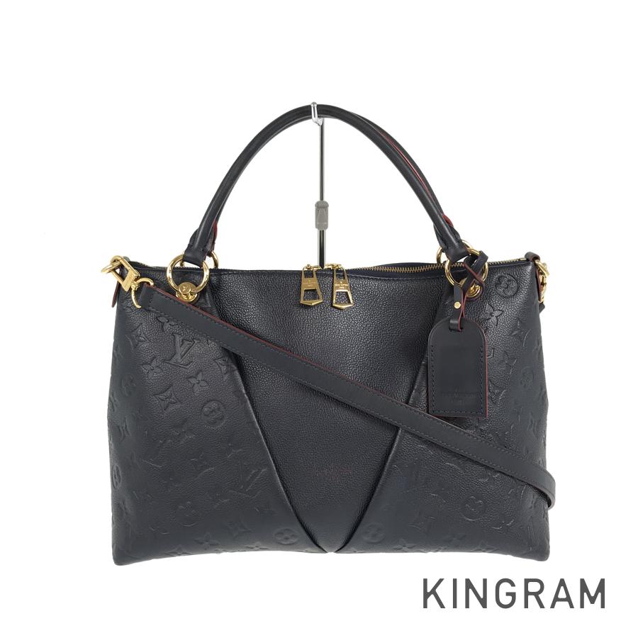 LOUIS VUITTON Monogram Emplant V Tote MM M44397 Tote bag