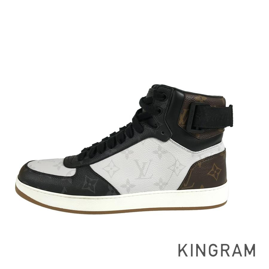 LOUIS VUITTON Monogram 18AW Rivoli Line Sneaker High Top Men's sneakers
