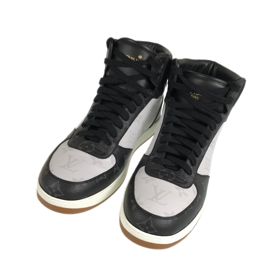LOUIS VUITTON Monogram 18AW Rivoli Line Sneaker High Top Men's sneakers