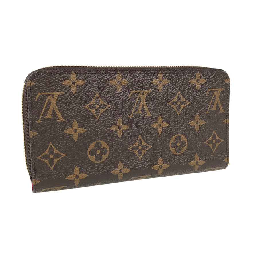 LOUIS VUITTON Fuchsia purse Zip Around