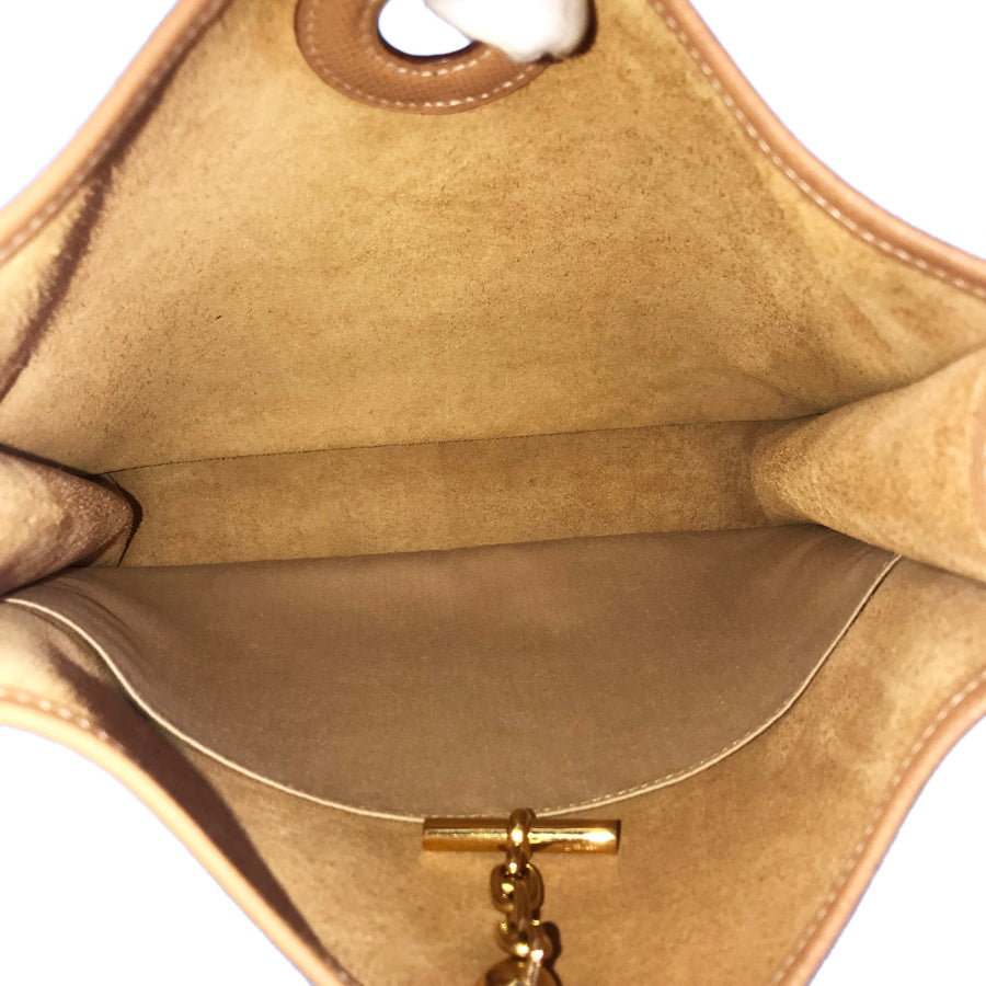 HERMES □A Made in 1997 Gold Hardware Shoulder Bag