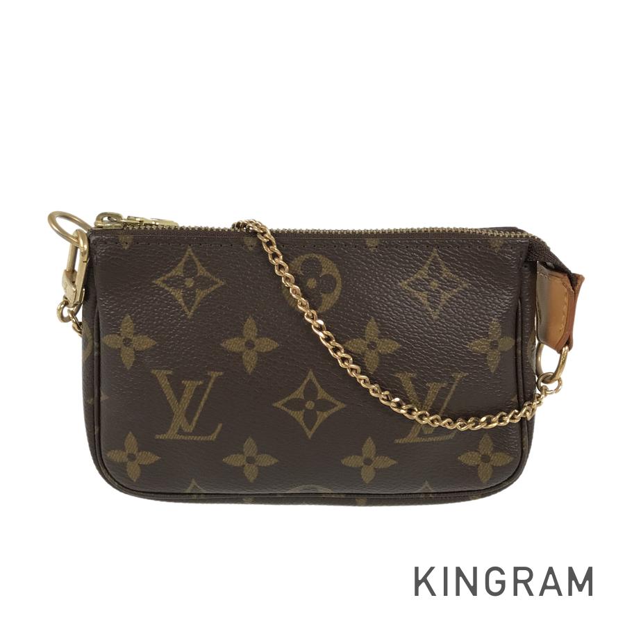 LOUIS VUITTON Monogram Mini Pochette Accessoires Pouch