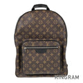 LOUIS VUITTON Monogram Makassar Josh Backpack Backpack