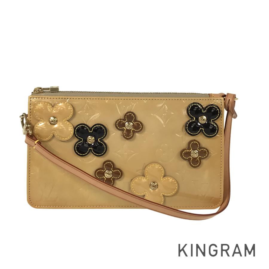 LOUIS VUITTON Vernis Flower lexington M92246 Pouch