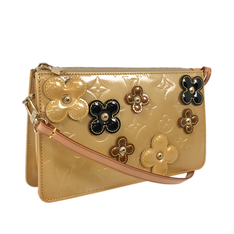 LOUIS VUITTON Vernis Flower lexington M92246 Pouch