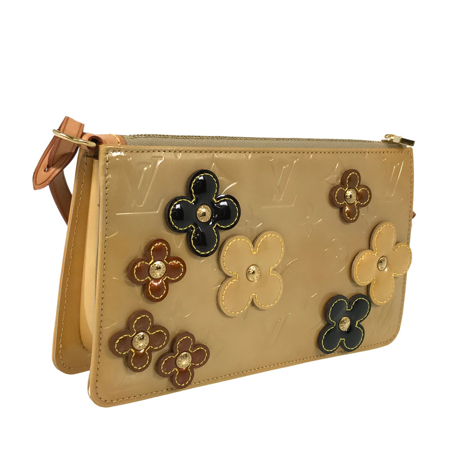 LOUIS VUITTON Vernis Flower lexington M92246 Pouch
