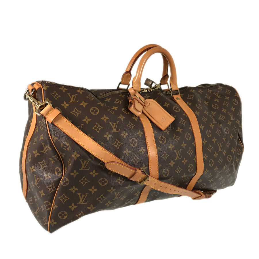 LOUIS VUITTON Monogram Keepall Bandouliere 60 M41412 Boston bag