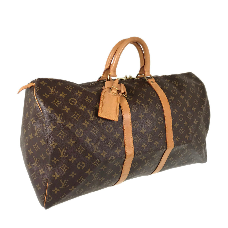 LOUIS VUITTON Monogram Keepall 55 M41424 Boston bag